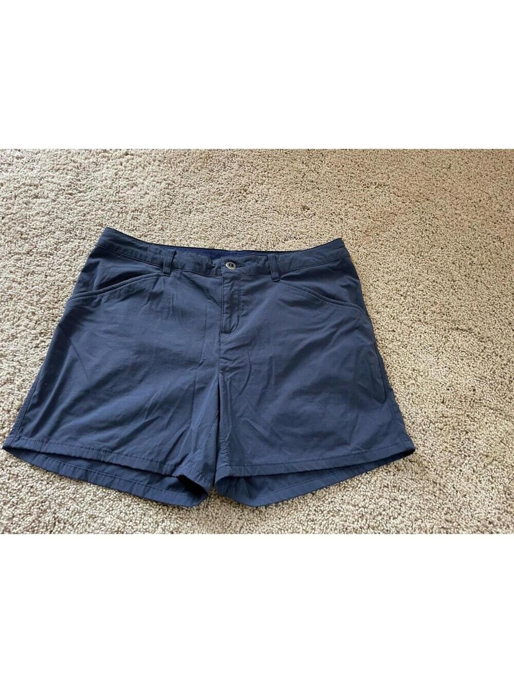 Patagonia Women's Quandary Shorts 5” Navy Blue Size 12